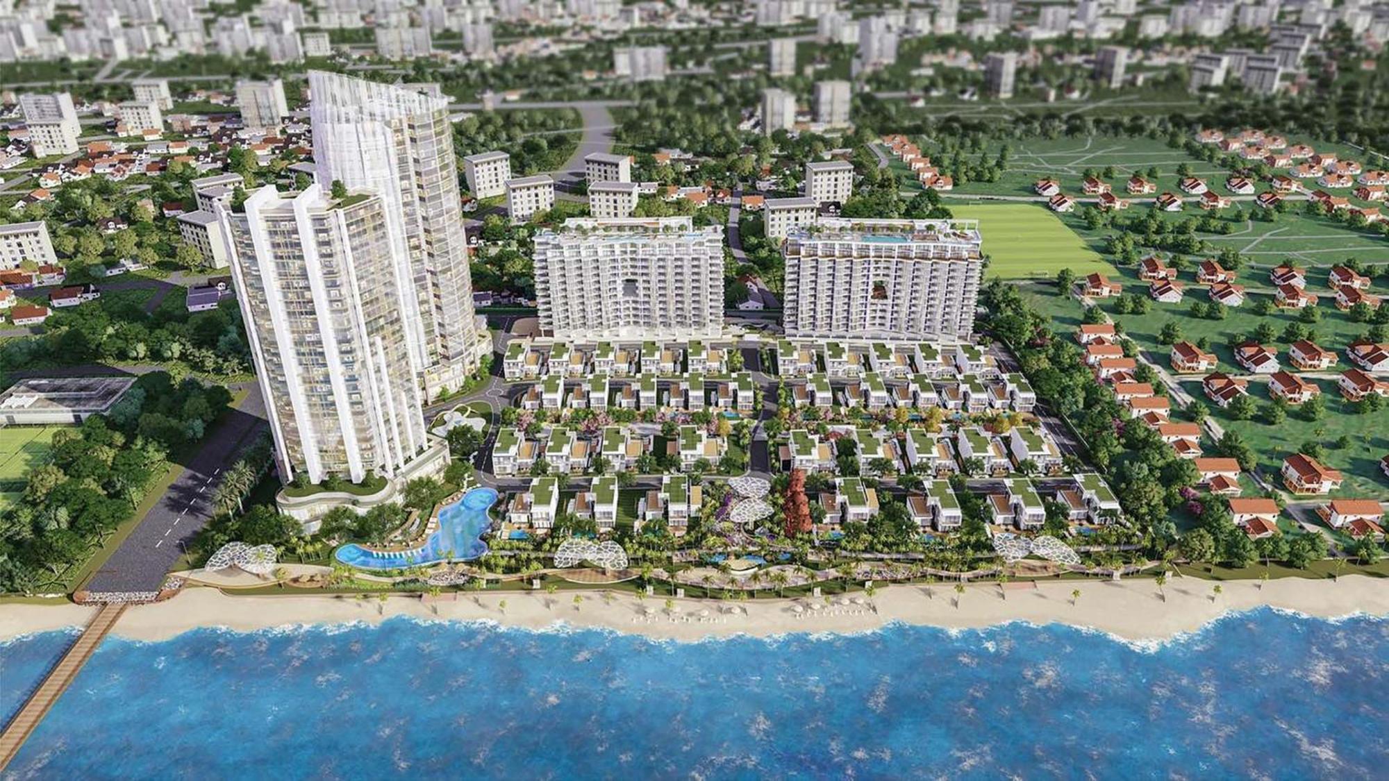 Lfamily Ocean View Apartment 91M2 - Aria Vung Tau Private Beach Resort, Can Ho Aria Vung Tau 91 M2 View Bien, Bai Bien Rieng Extérieur photo