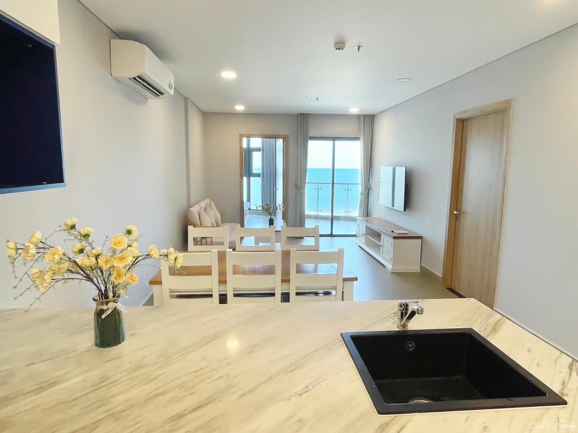 Lfamily Ocean View Apartment 91M2 - Aria Vung Tau Private Beach Resort, Can Ho Aria Vung Tau 91 M2 View Bien, Bai Bien Rieng Extérieur photo